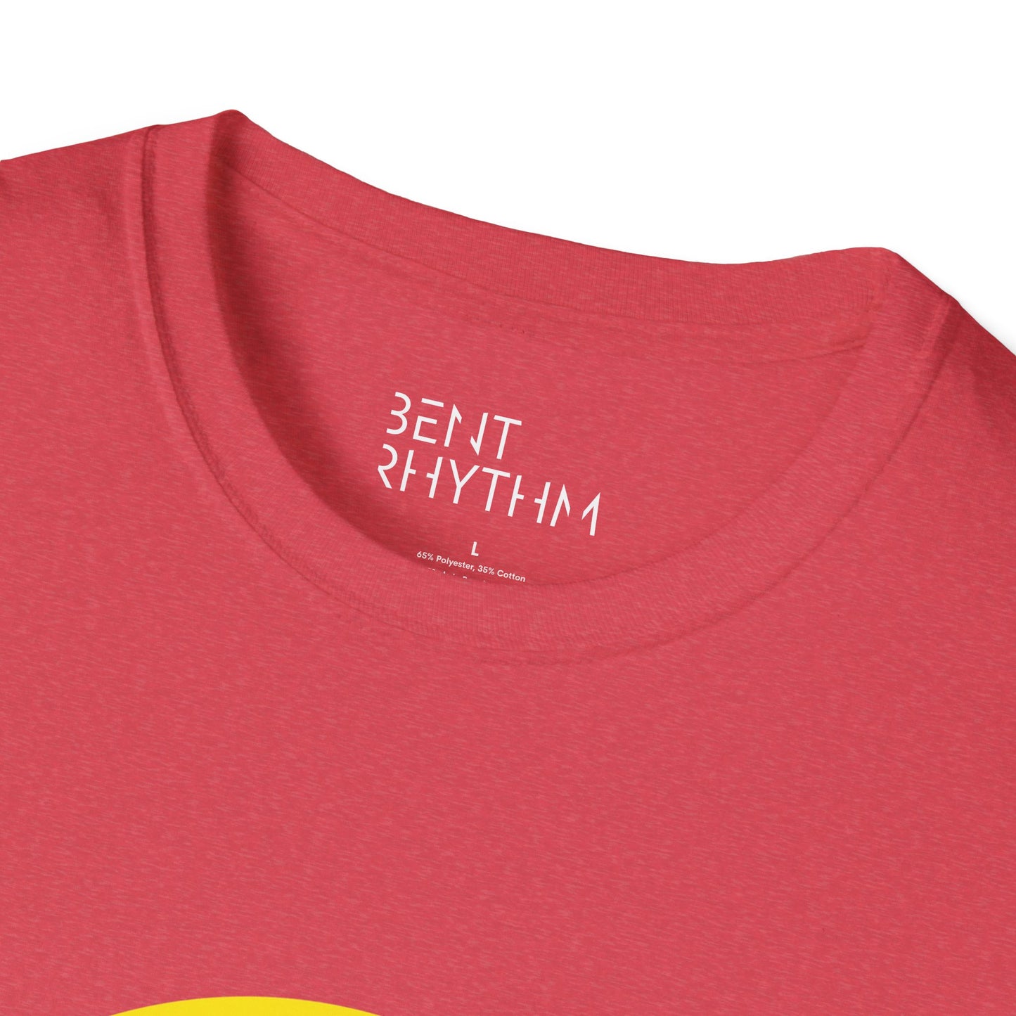 Smiley Acid Drip T-Shirt - Melting Yellow Smile Graphic Tee