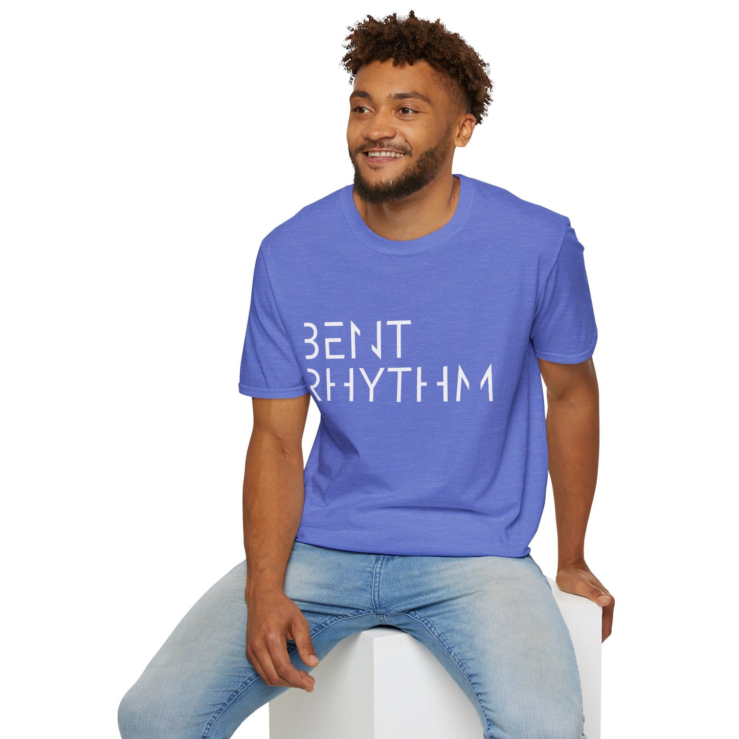 Bent Rhythm T-Shirt — Minimalist Modern Music Tee