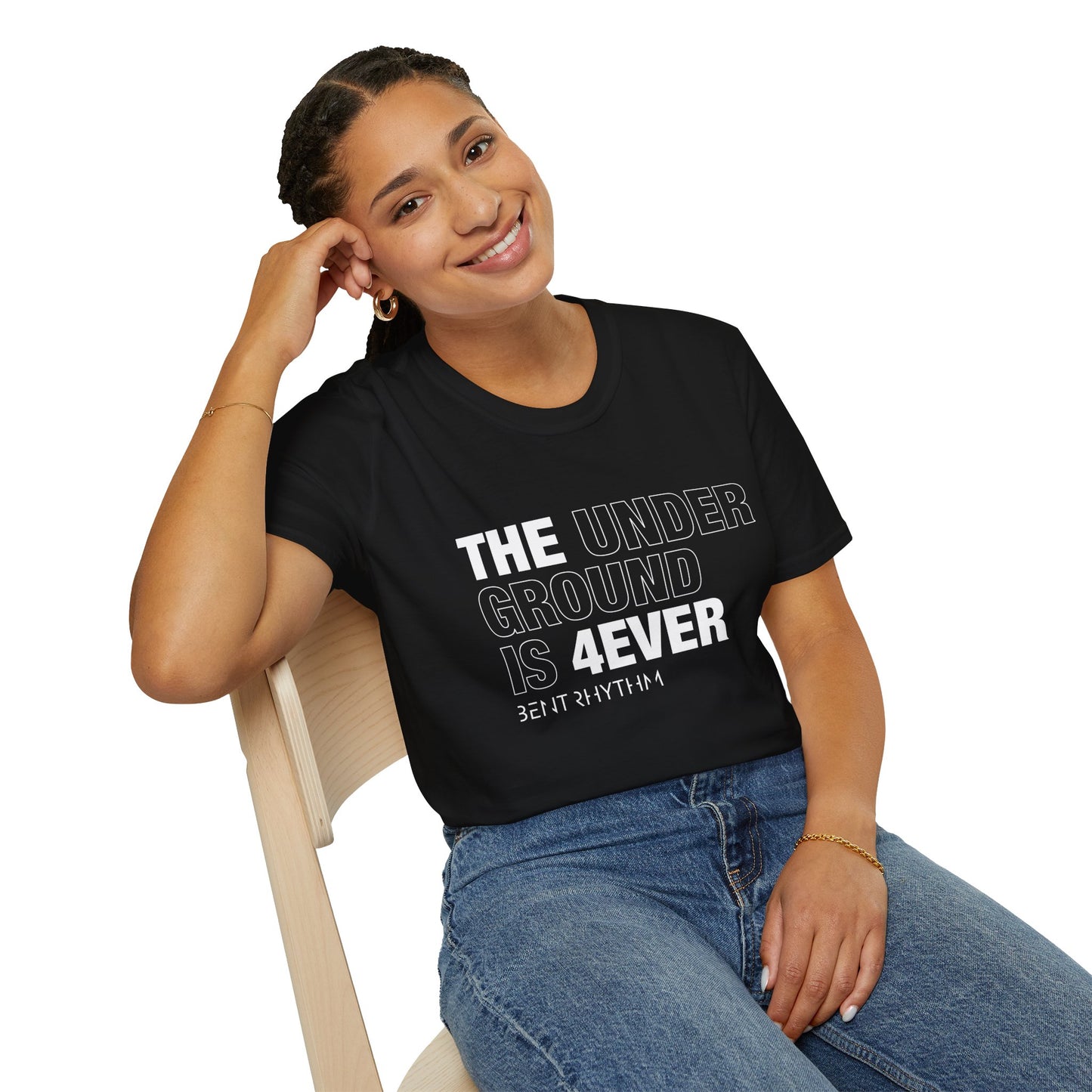 The Underground Is 4Ever T-Shirt - Retro Techno Tee