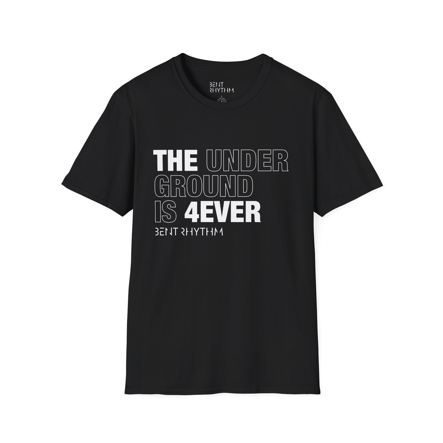 The Underground Is 4Ever T-Shirt - Retro Techno Tee