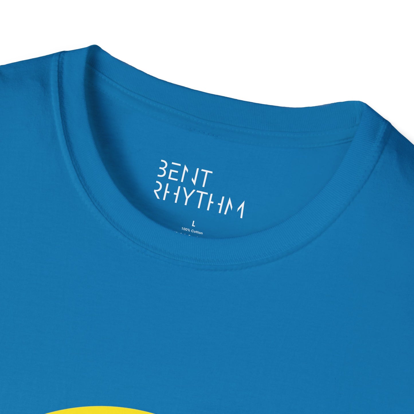 Smiley Acid Drip T-Shirt - Melting Yellow Smile Graphic Tee