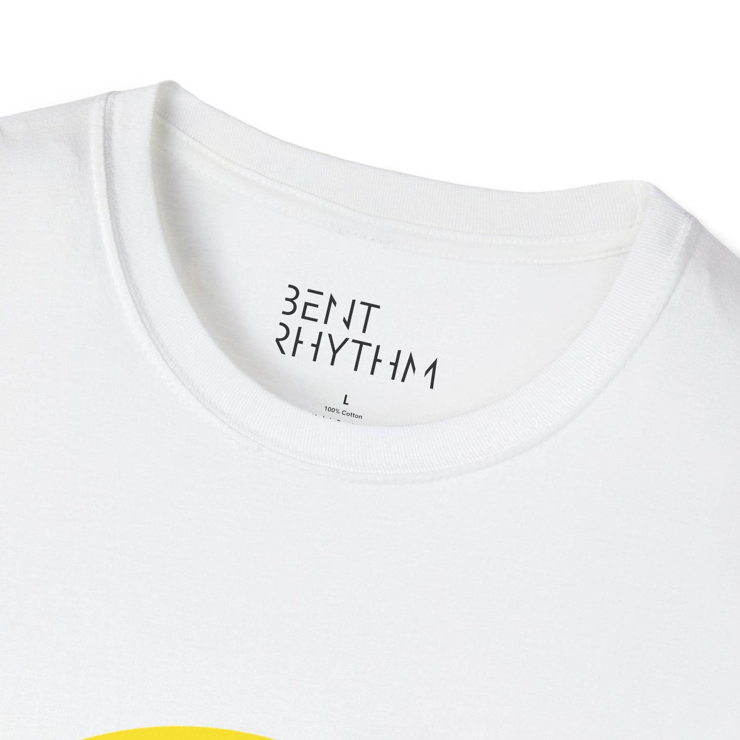Smiley Acid Drip T-Shirt - Melting Yellow Smile Graphic Tee