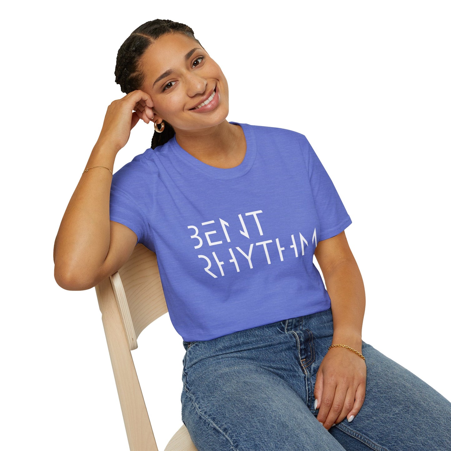 Bent Rhythm T-Shirt — Minimalist Modern Music Tee