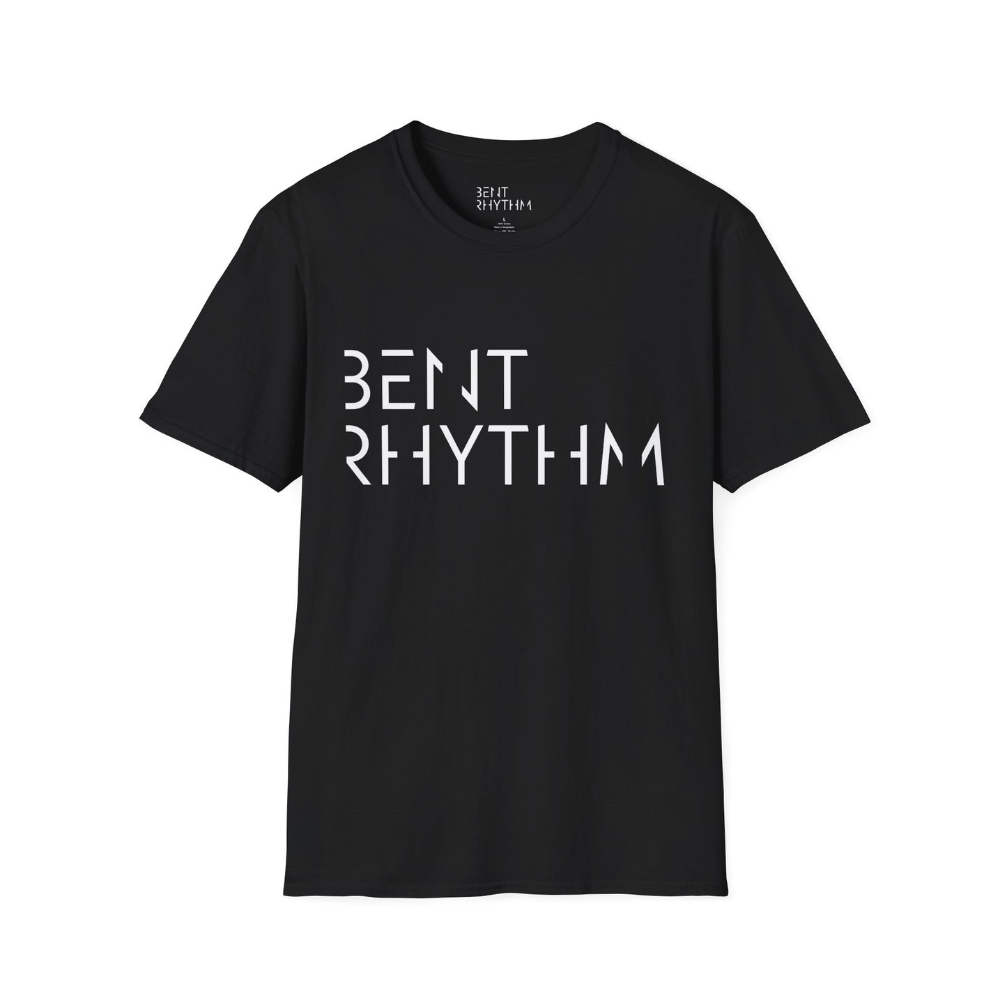 Bent Rhythm T-Shirt — Minimalist Modern Music Tee