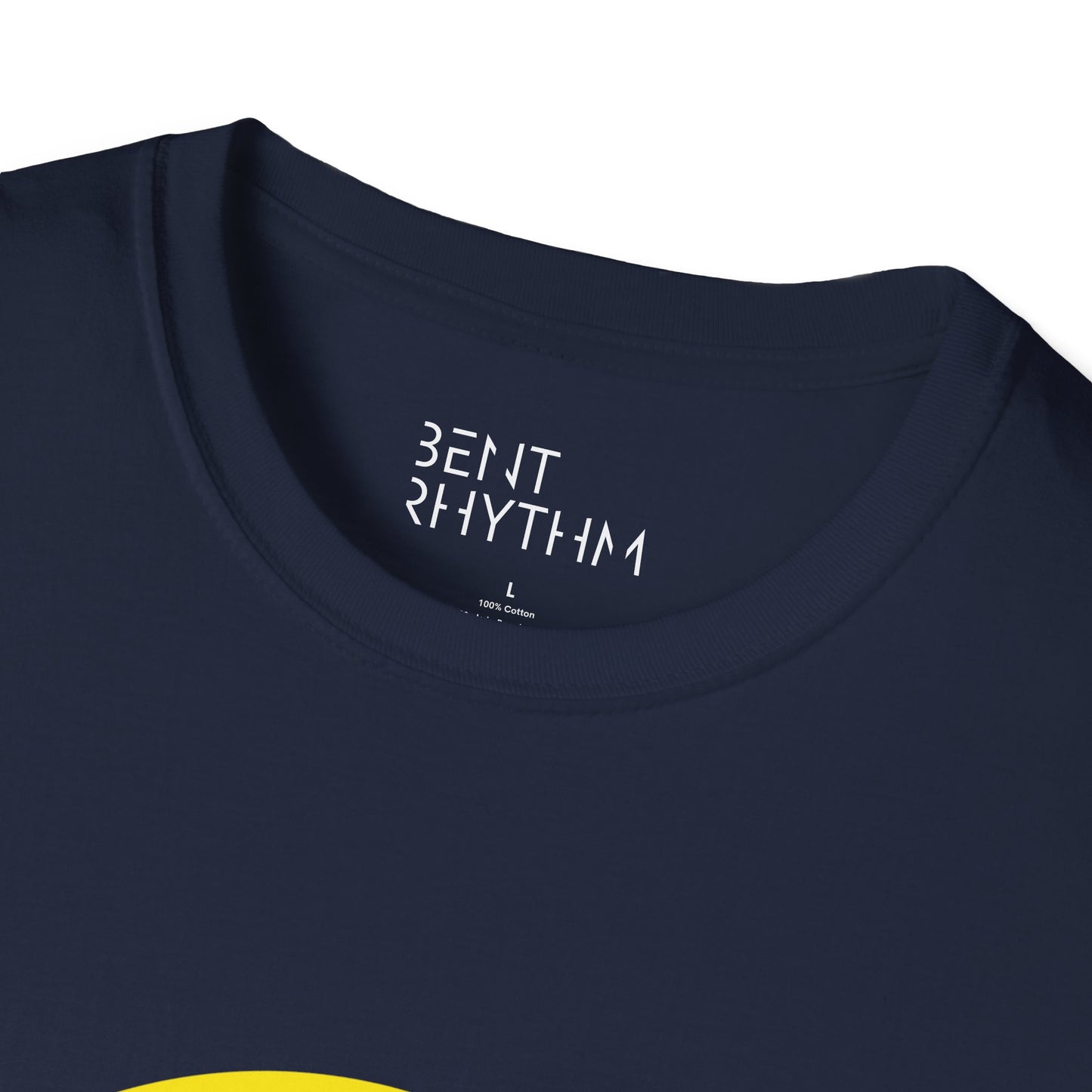 Smiley Acid Drip T-Shirt - Melting Yellow Smile Graphic Tee
