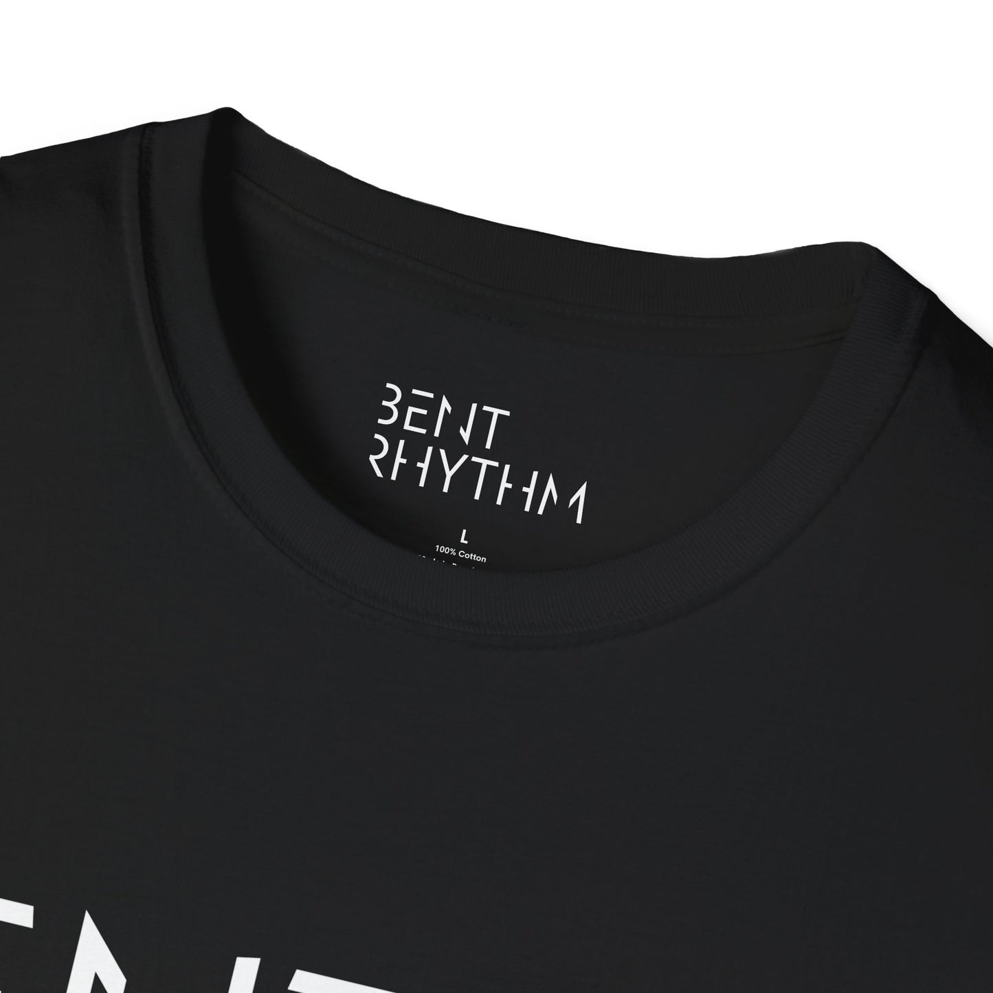 Bent Rhythm T-Shirt — Minimalist Modern Music Tee