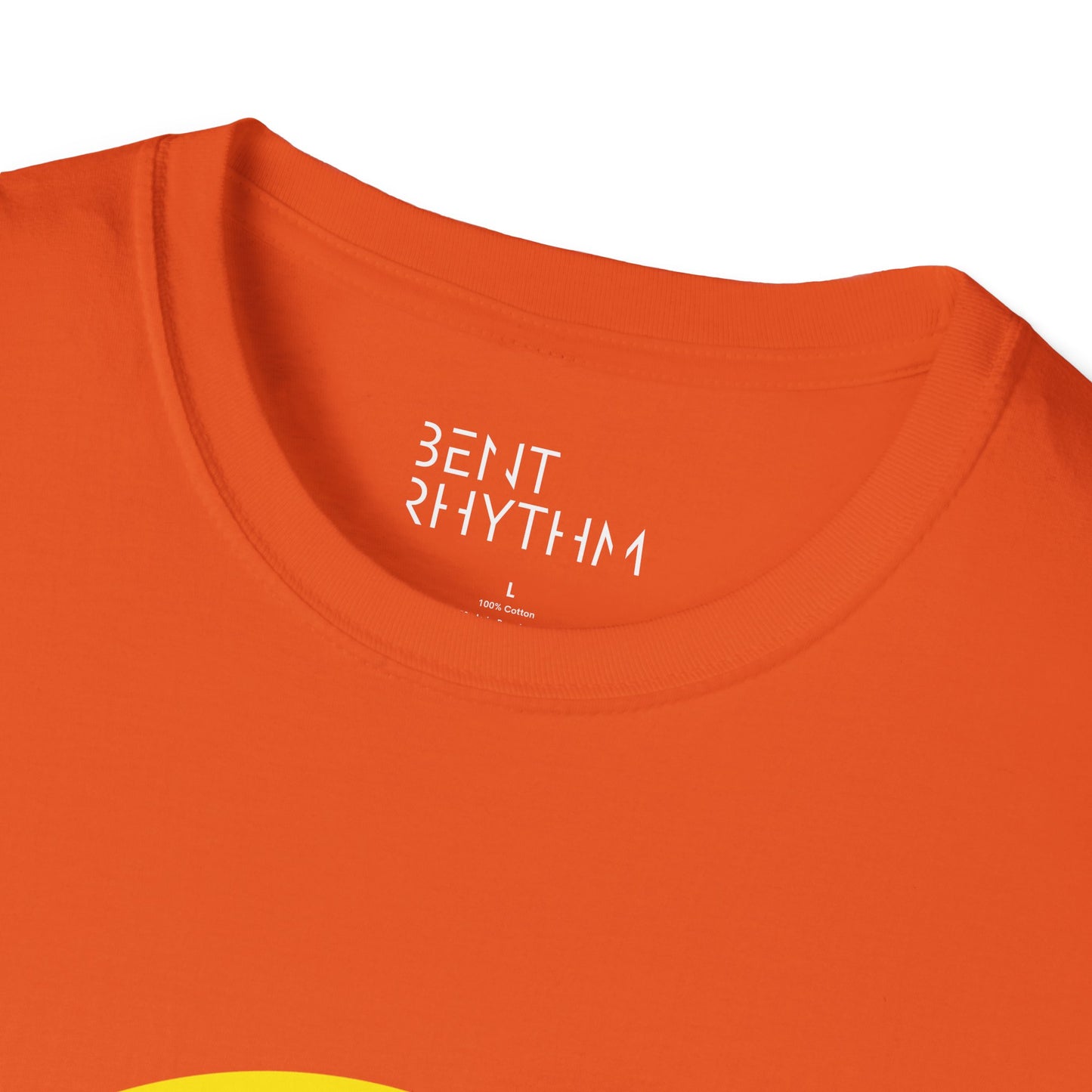 Smiley Acid Drip T-Shirt - Melting Yellow Smile Graphic Tee