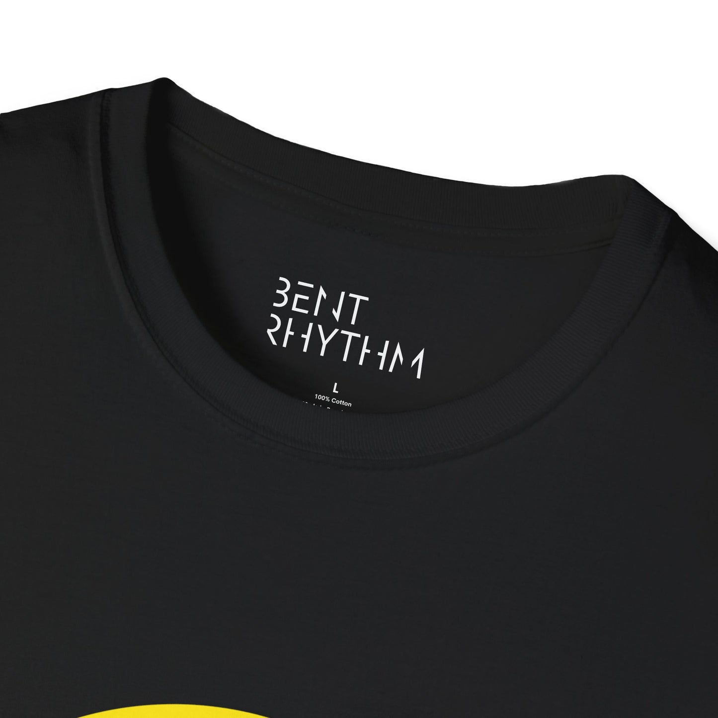 Smiley Acid Drip T-Shirt - Melting Yellow Smile Graphic Tee