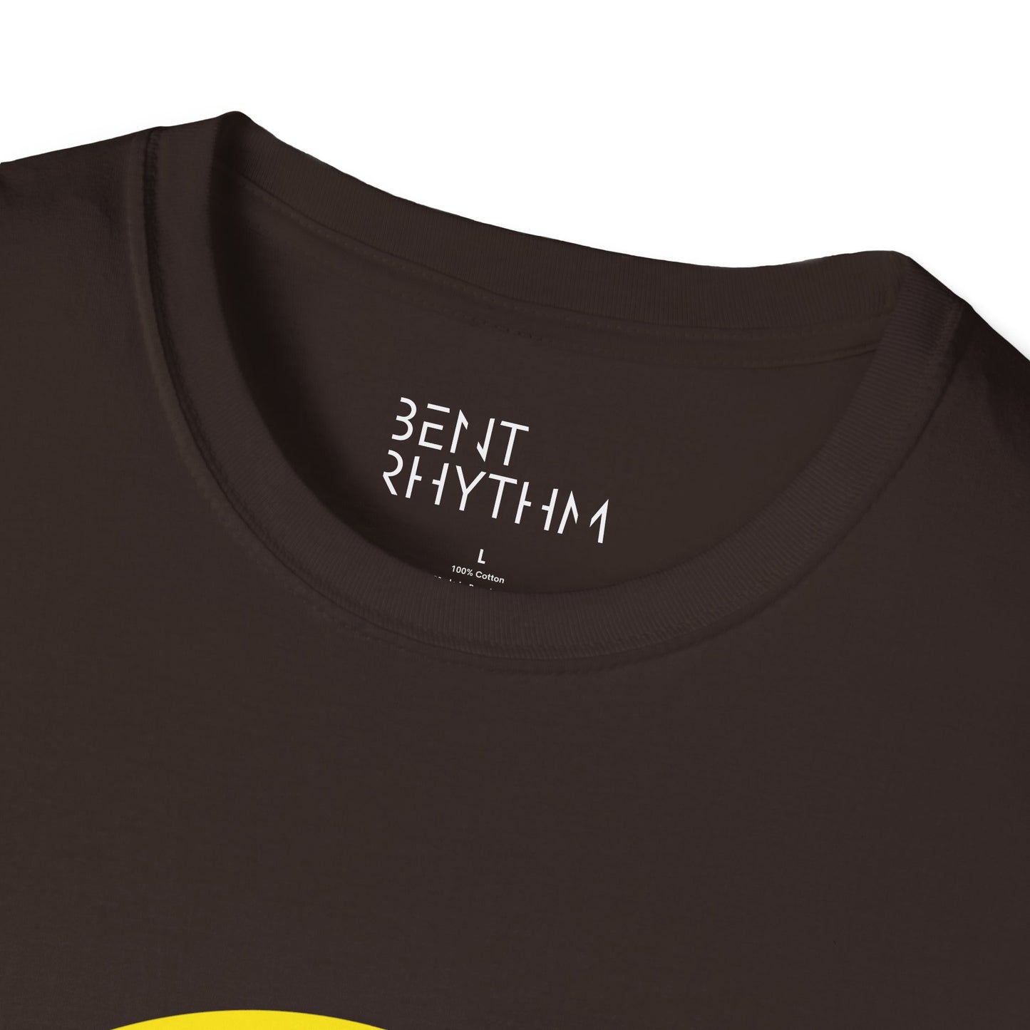 Smiley Acid Drip T-Shirt - Melting Yellow Smile Graphic Tee