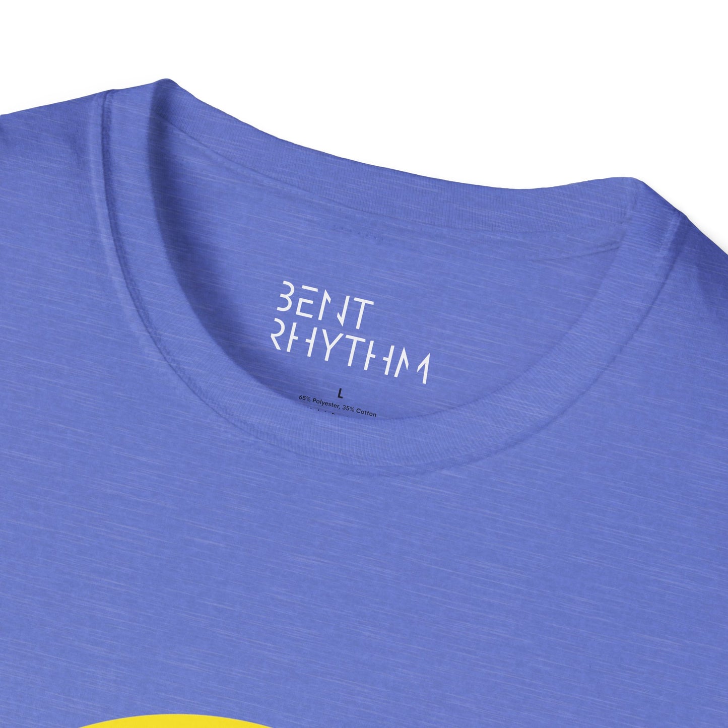 Smiley Acid Drip T-Shirt - Melting Yellow Smile Graphic Tee
