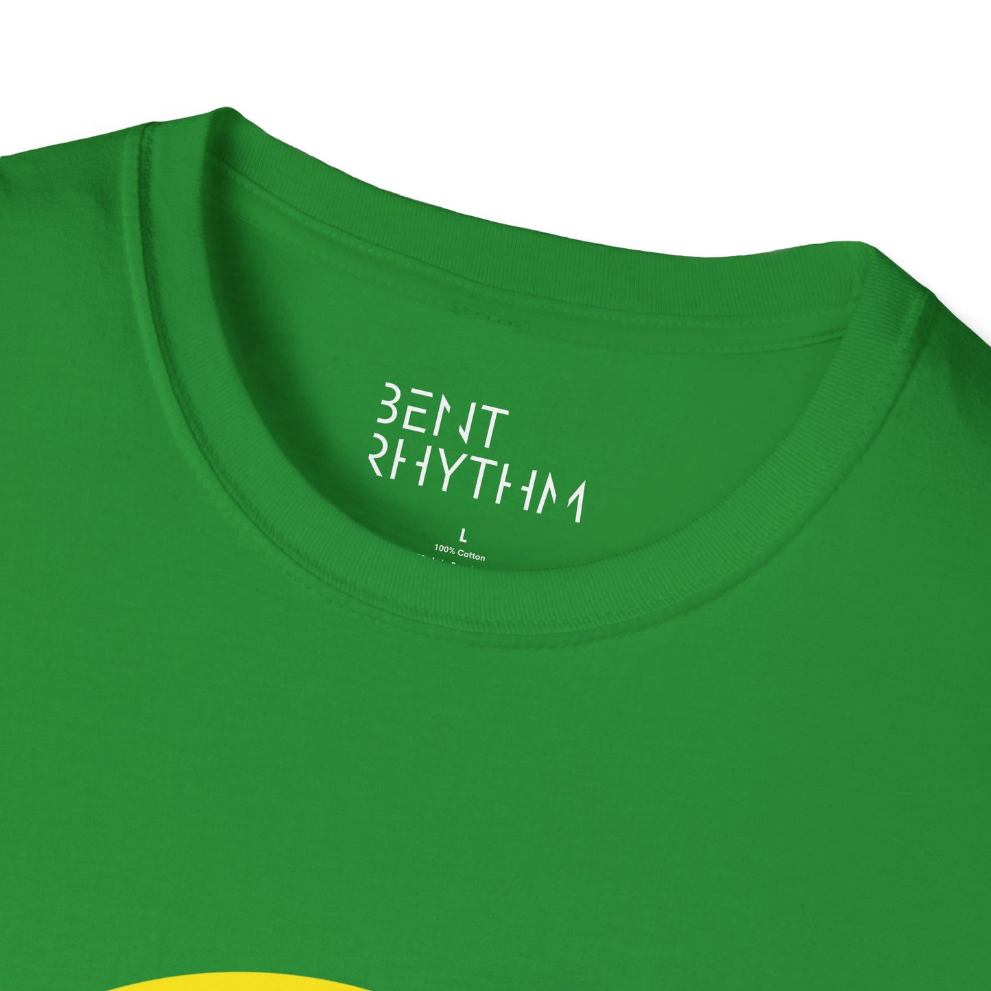 Smiley Acid Drip T-Shirt - Melting Yellow Smile Graphic Tee