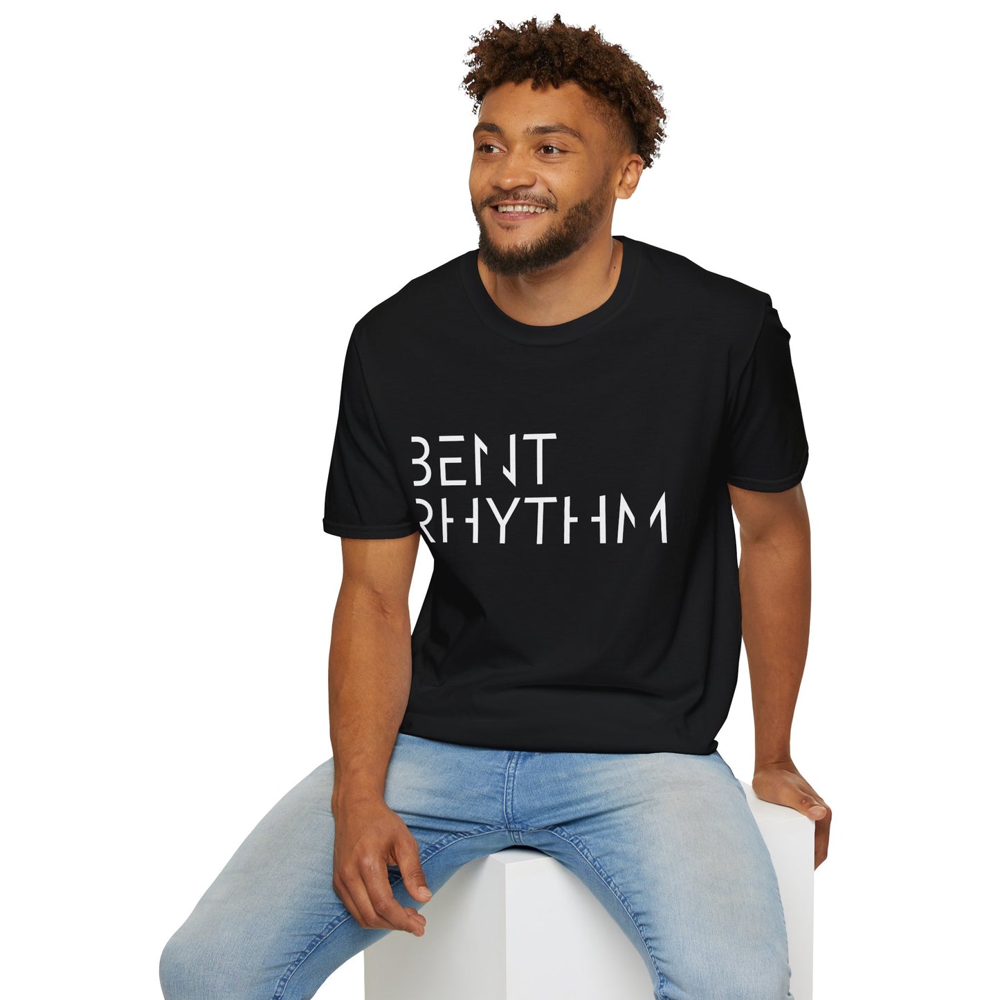 Bent Rhythm T-Shirt — Minimalist Modern Music Tee