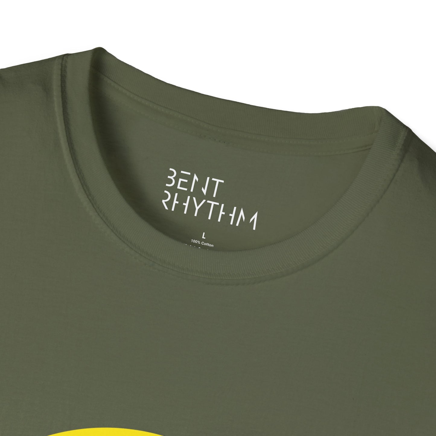 Smiley Acid Drip T-Shirt - Melting Yellow Smile Graphic Tee